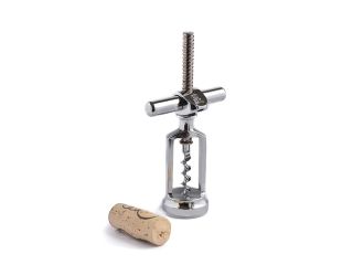 BOJ Chrome Plated Cellar Type Corkscrew