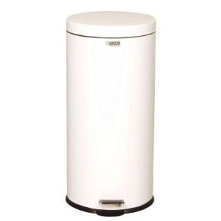 Rubbermaid Commercial Products Medi Can 8 Gal. White Step On Medical Trash Can FGMST7EGLWH