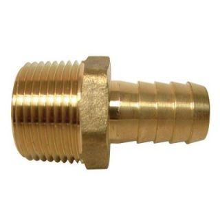 Sioux Chief 5/8 in. x 3/4 in. Brass Barb x MIP Adapter 903 41253001