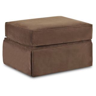 Made To Order Wyatt Chocolate Brown Ottoman