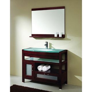 Design Element Solid Wood Bathroom Vanity Set   Shopping