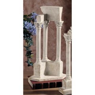 Design Toscano Roman Forum Temple of Vespasian Corner Column Sculpture