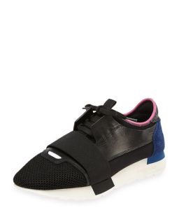 Balenciaga Bicolor Trainer Sneaker, Bubblegum