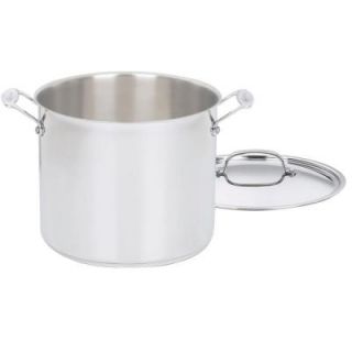 Cuisinart Chef's Classic 12 Qt. Stockpot with Cover in Stainless 766 26
