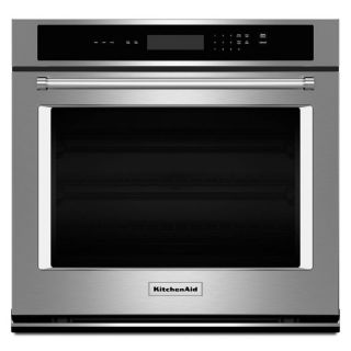 KitchenAid Single Electric Wall Oven (Stainless Steel) (Common 27 in; Actual 27 in)