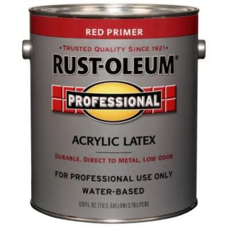 Rust Oleum Professional 1 gal. Flat Red Acrylic Latex Primer (Case of 2) 246971