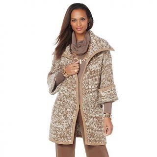 MarlaWynne Front Pocket Sweater Coat   7855349