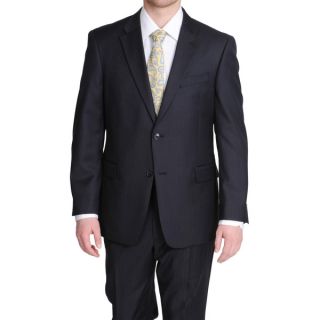 Tommy Hilfiger Mens Navy Pinstripe Wool Suit Pant Separates