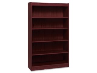 Lorell Panel End Hardwood Veneer Bookcase 1 EA