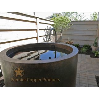 Premier Copper Products 45 x 45 Hand Hammered Japanese Style Copper