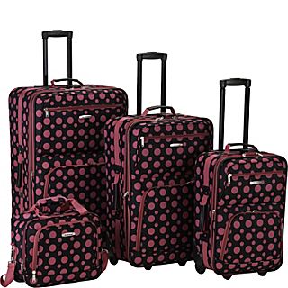 Rockland Luggage 4 Piece Expandable Luggage Set