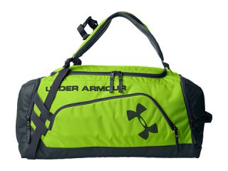 Under Armour Ua Contain Backpack Duffel Ii Hyper Green Stealth Grey Stealth Grey