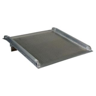 Vestil 15,000 lb. 60 in. x 48 in. Aluminum Truck Dockboard BTA 15006048