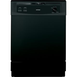 Hotpoint 24 in 64 Decibel Built In Dishwasher with Hard Food Disposer (Black) ENERGY STAR