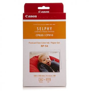 Canon SELPHY Color Ink Cartridge and Paper Bundle   7507301