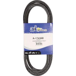 A & I Products Blue Kevlar V-Belt with Kevlar Cord — 89 1/2in.L x 5/8in.W, Model# A-174368  Belts   Pulleys