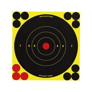 Birchwood Casey Shoot N C 8 inch Bulls Eye Targets (Pack of 30)