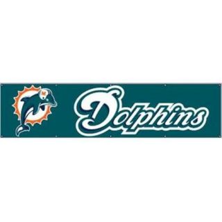Party Animal PA BMD Miami Dolphins Eight Foot Banner