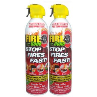 Fire Gone Aerosol, 2pk