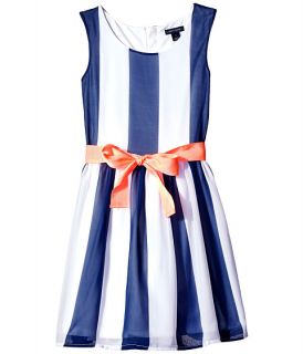 Tommy Hilfiger Kids Vertical Stripe Dress (Little Kids/Big Kids)