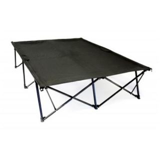 Kamp Rite FC321 4'7''W x 7'1'' Long Double Kwik Cot with A Zippered Carry Bag