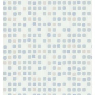 Brewster 8 in. W x 10 in. H Geometric Seaglass Tiles Wallpaper Sample 141 62167SAM