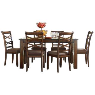 Three Posts Crossback 7 Piece Dining Set