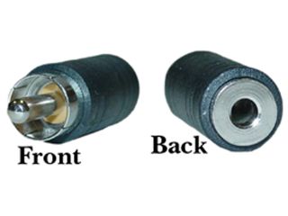 Cable Wholesale 3.5mm Mono Female / RCA Male Mono to RCA adapter