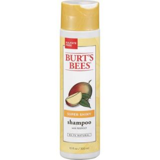 Burt's Bees Super Shiny Shampoo, Mango Scent, 10 Fluid Ounces