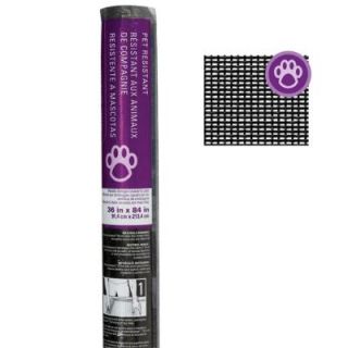 Saint Gobain ADFORS 36 in. x 84 in. Charcoal Pet Resistant Insect Screen FCS8988 M FCS8988 M