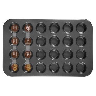 Wilton Ultra Bake Pro 24 Cavity Mini Muffin Pan   Black