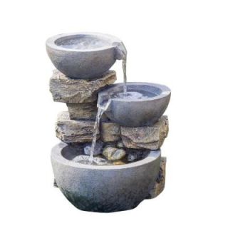 Jeco Rock and Pot Water Fountain FCL073