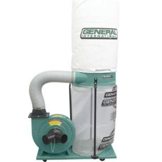 General International 1.5 HP Dust Collector 10 105 M1