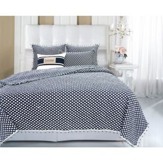 Melody Blue/ White Polka Dot 3 piece Quilt Set  ™ Shopping