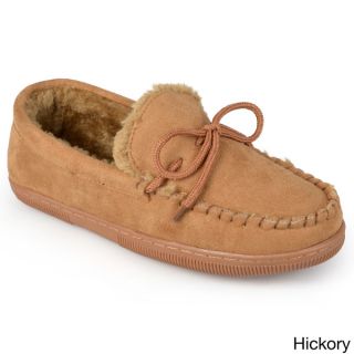 Boston Traveler Mens Suede Moccasin Slippers   Shopping