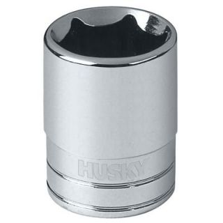 Husky 1/4 in. Drive 9/16 in. 6 Point SAE Standard Socket H4D6P916
