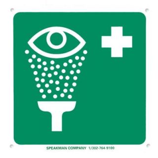 Speakman Emergency Eyewash Safety Sign SGN1