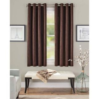 Better Homes and Gardens Crushed Room Darkening Curtain Panel