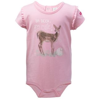 Carhartt Infant Girls Oh Deer Body Shirt 955405