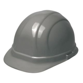 ERB Omega II 6 Point Nylon Slide Lock Suspension Hard Hat in Silver 19305
