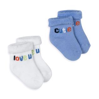Gerber Newborn Boys 2 Pack Socks   Baby   Baby & Toddler Clothing