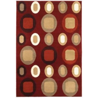 LR Resources Adana Terracotta 1 ft. 10 in. x 3 ft. 1 in. Plush Indoor Accent Rug ADANA80988TCT1A31