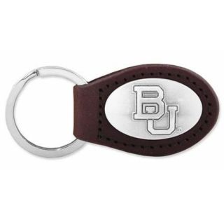 ZeppelinProducts BAY KL6 BRW Baylor Leather Key Fob, Brown