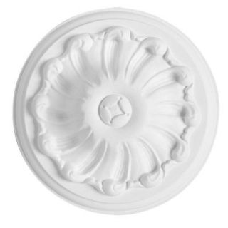 American Pro Decor European Collection 5 7/8 in. x 1 9/16 in. Floral Polyurethane Ceiling Medallion 5APD10342