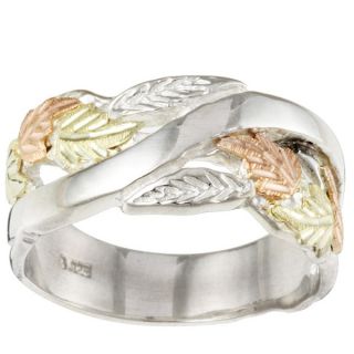 Black HIlls Gold and Fine Sterling Silver Band   12134078  