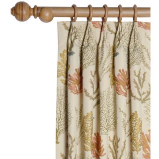 Caicos Pleated Single Curtain Panel