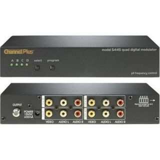 Channel Plus MPT5445B CHANNEL PLUS 5445 Quad Channel Rf Modulator