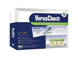 VersaCheck Form #1000 Business Voucher Security Check Refills   Blue   Prestige (500 Sheets/500 Checks)