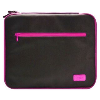 iLuv Roller Soft Padded Sleeve for iPad 3rd Generation   Black/Pink