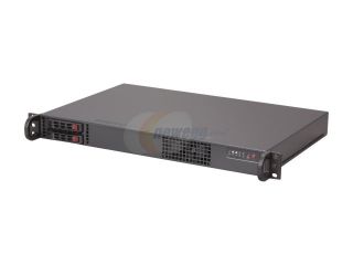 SUPERMICRO CSE 510T 200B Black  Server Case